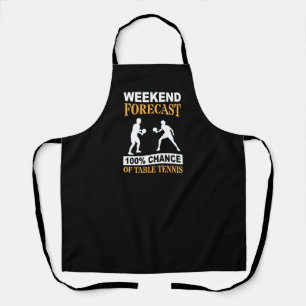 Tablier Weekend Forecast Table Passion de tennis