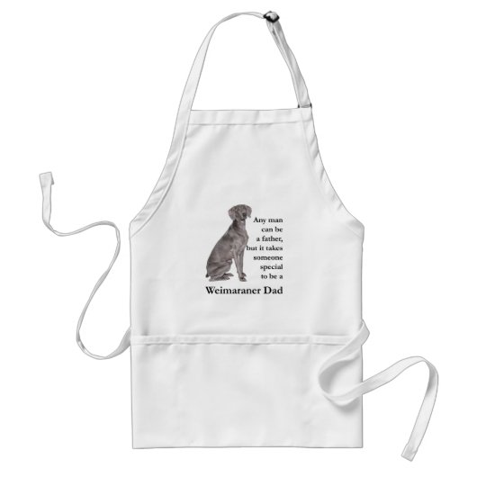 Tablier Weimaraner Papa Apron (Devant)