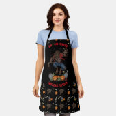 Tablier 🧑 🍳 Werewolf Halloween Apron 🐺 (Porté)
