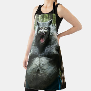 Tablier Werewolf Qui A Mangé L'Aire Femme De Tout Le Villa