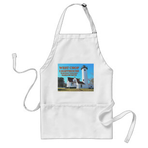 Tablier West Chop Lighthouse, Marthas Vineyard MA Apron