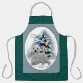 Tablier West Highland White Terrier Noël (Recto)