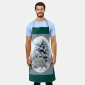 Tablier West Highland White Terrier Noël (Porté)