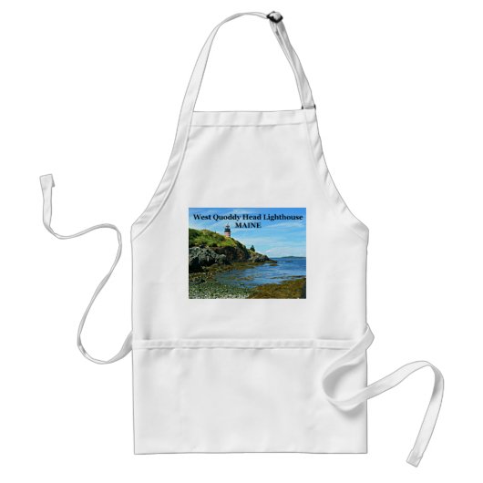 Tablier West Quoddy Head Lighthouse, Maine Apron (Devant)