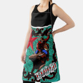 Tablier Western Rodeo Cowboy Bull Riding (Insitu)