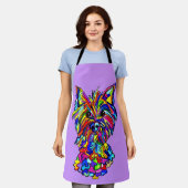 Tablier Westie Love Apron (Porté)