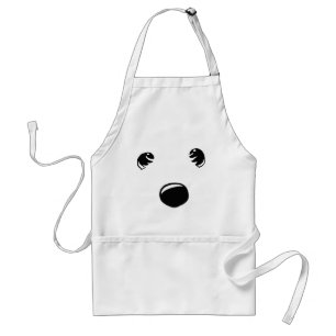 Tablier Westie Terrier Face Apron