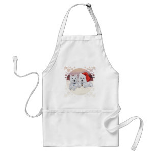 Tablier Westies en Hiver