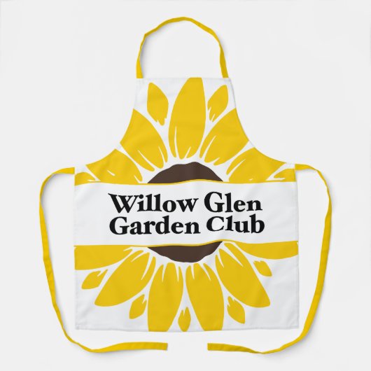 Tablier WGGC avec sangles jaunes (Recto)