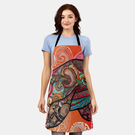 Tablier Whale Wow (Porté)