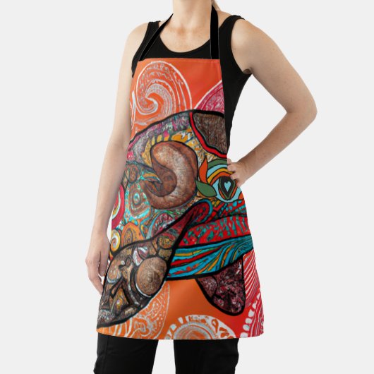 Tablier Whale Wow (Insitu)