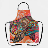 Tablier Whale Wow (Recto)