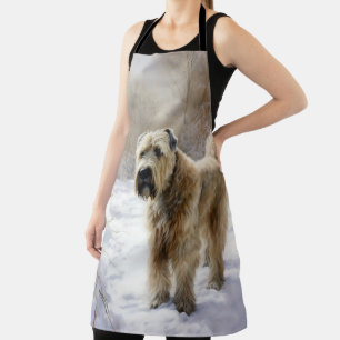 Tablier Wheaten Terrier Laisser neiger Noël