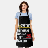 Tablier When I'm Crazy I'll Only Measure Once Woodworking (Porté)