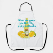 Tablier When Life Gives You Lemons - Make Limoncello (Recto)