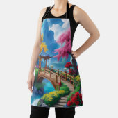 Tablier "Whisked Away - Imaginaire Turquoise River" (Insitu)