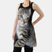 Tablier "Whiskers of Trouble : The Mischievous Tabby Kitte (Insitu)