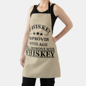 Tablier Whiskey cite d'humoristiques paroles d'alcool cade (Insitu)