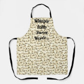 Tablier Whisper doux mots doux (Recto)