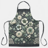 Tablier Whispered Clover Knotwork Garden (Recto)