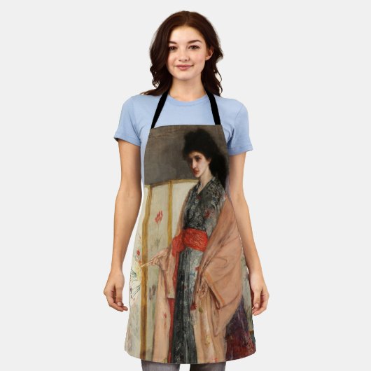 Tablier Whistler - La princesse du pays de la porcelaine (Porté)