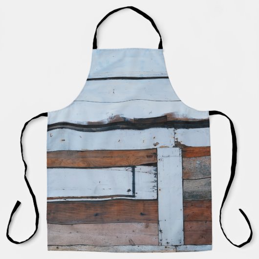 Tablier White and brown wooden board (Recto)