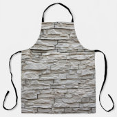 Tablier White brick wall pattern texture (Recto)