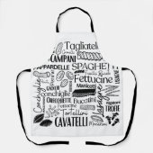 Tablier White Italian Pastas   (Recto)