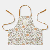 Tablier Wildflower monogram floral Apron (Recto)