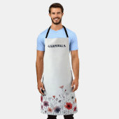 Tablier Wildflower Sketch Apron (Porté)