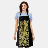 Tablier Will Bradley Heraldic Lion (Porté)