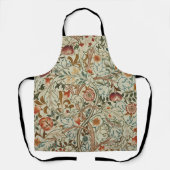Tablier William Morris Acanthus Broderie Motif Floral (Recto)