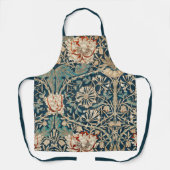 Tablier William Morris Antique Chèvrefeuille Floral (Recto)