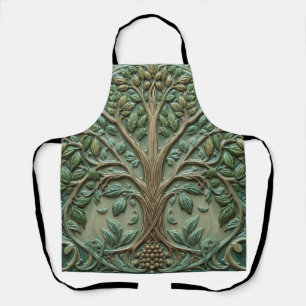 Tablier William Morris arbre de vie Vintage préraphaélite