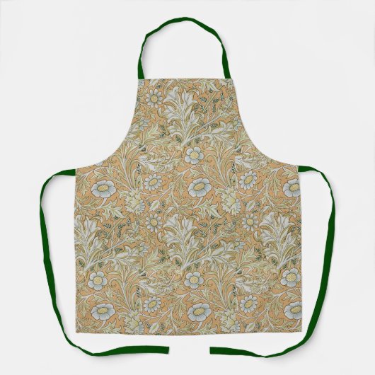 Tablier William Morris Double Bough Motif Floral (Recto)