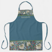 Tablier William Morris Floral Print Personalize (Recto)