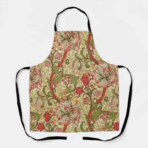 Tablier William Morris Golden Lily modèle floral