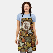 Tablier William Morris part d'automne avec Squirrel Retro (Porté)