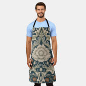Tablier William Morris Severn Floral Garden Flower Classic (Porté)