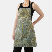 Tablier William Morris Spring Motif classique épais (Insitu)