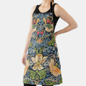 Tablier William Morris Strawberry Thief Motif floral (Insitu)