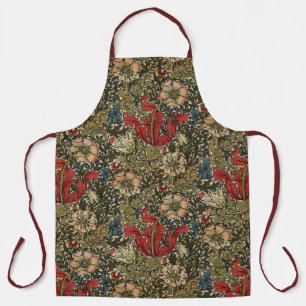 Tablier William Morris Vintage Élégant motif floral