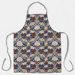 Tablier William Morris Vintage Severn Bleu Floral Fleurs