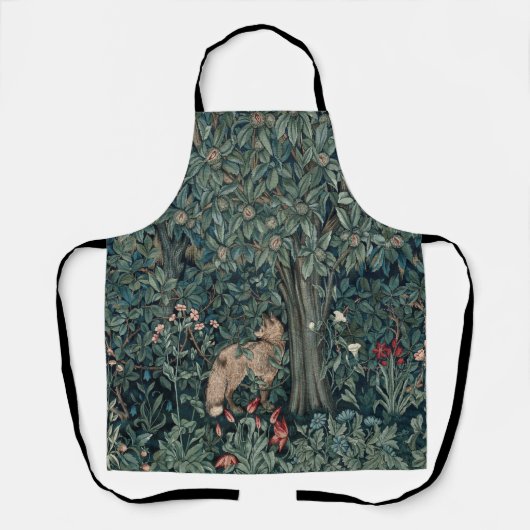 Tablier William Morris Woodland Tapestry Fox (Recto)