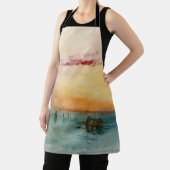 Tablier William Turner - La lagune près de Venise au couch (Insitu)