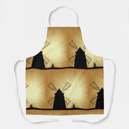 Tablier Windmills Sunrise (Recto)