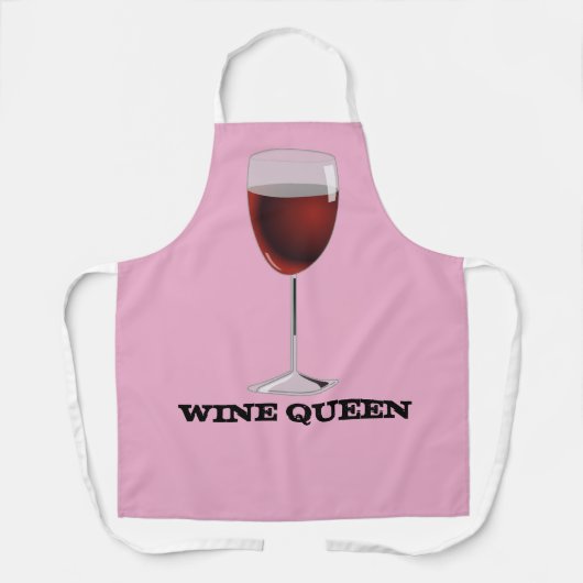 TABLIER WINE QUEEN APRON (Recto)