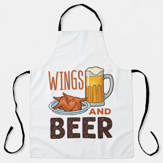 Tablier Wings and Beer Chicken Wings Drinking (Recto)
