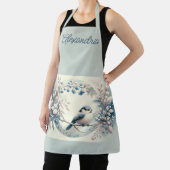 Tablier Winter Bluebird Berry Wreath (Insitu)