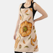 Tablier Winter Squash, Assorted Vegetables,pumpkin pattern (Insitu)